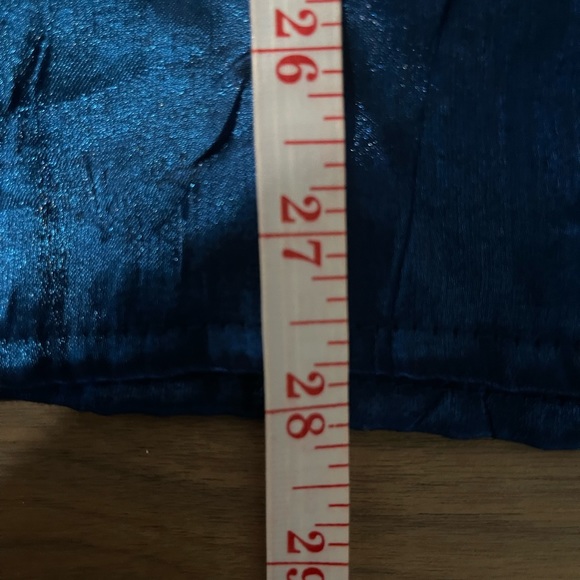 NWOT Vintage Blue Blouse - Picture 7 of 7